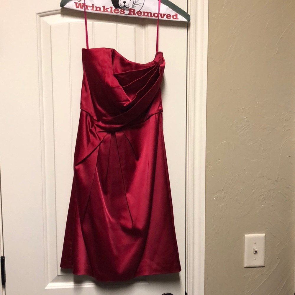 White House black market red dress